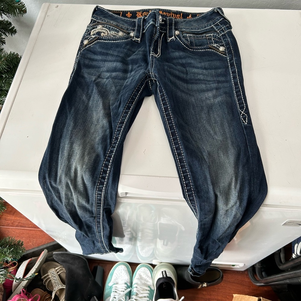 Women’s rock revival jeans